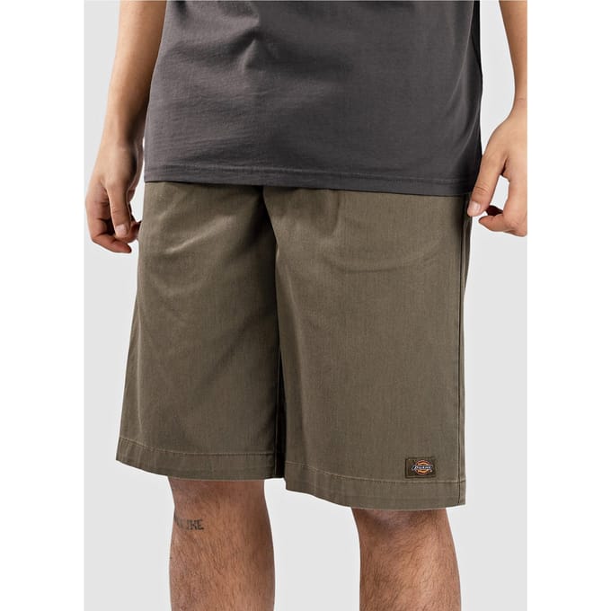 Dickies Shorts - UNIONVILLE 13INCH WORK SHORT - 30 tot 32 - voor Mannen - olijf