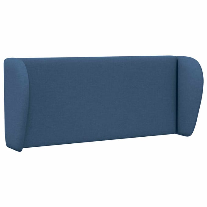 vidaXL - Hoofdbord - oor - Blauw - Stof