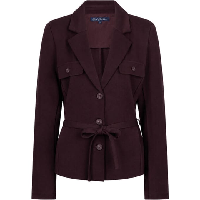 Red Button blazer SRB5007 blazer&belt punta - Burgundy