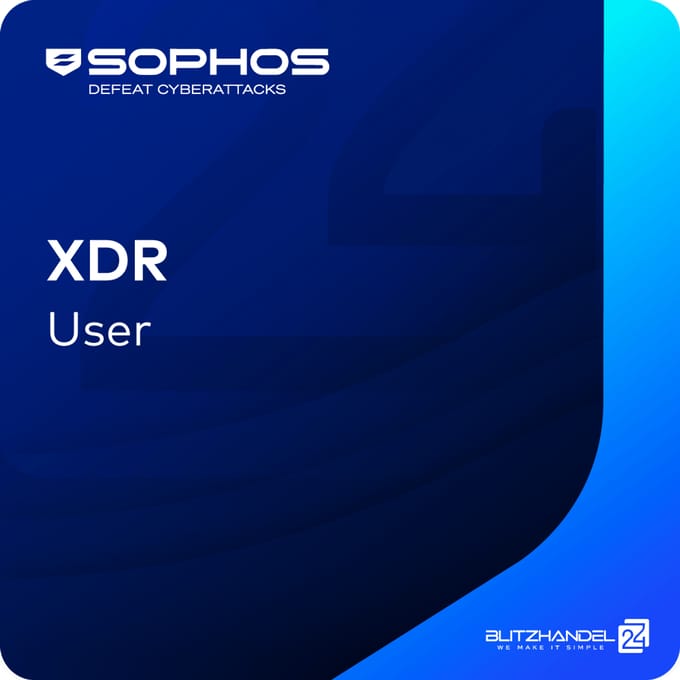 SOPHOS XDR - User 1 Jaar 1 - 9 Gebruiker(s) Bedrijf