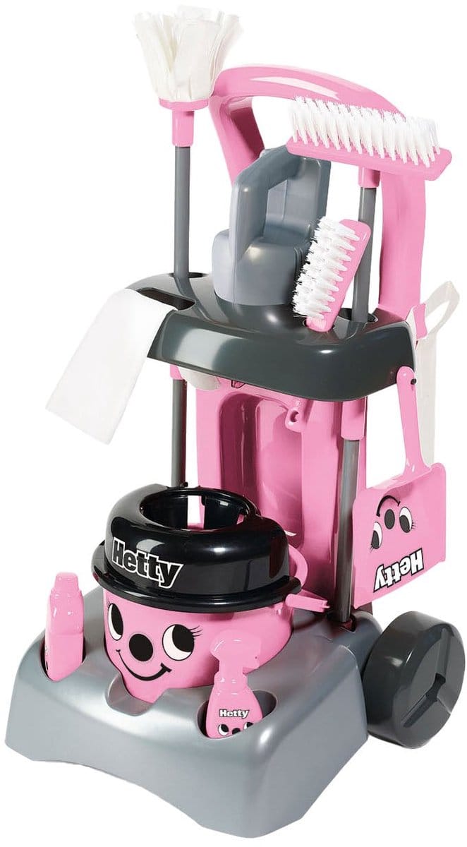 Casdon Hetty - Deluxe Reinigingswagen - Speelgoedschoonmaakset