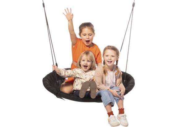 Outdoor Island | Nest schommel 100cm zwart - - - -