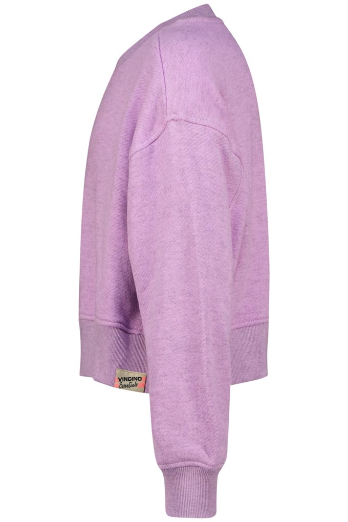 Vingino Basic-rn Melange Lilac Blush Taglia: 2 | Maglioni Outlet | kids | Viola