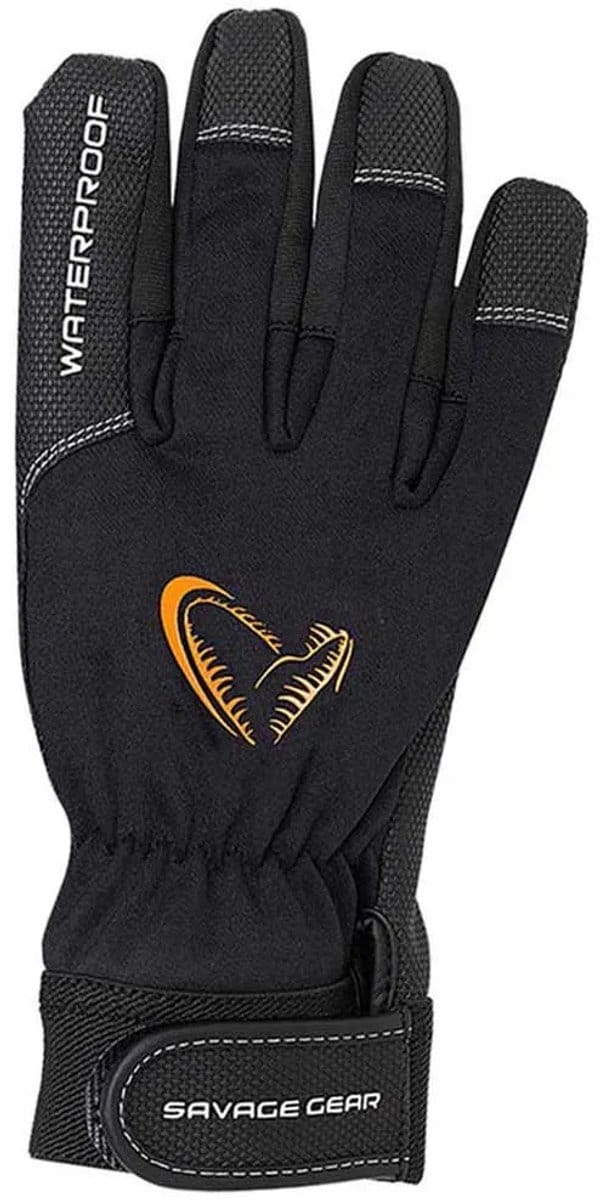 Savage Gear All Weather Glove Black - Maat : Medium