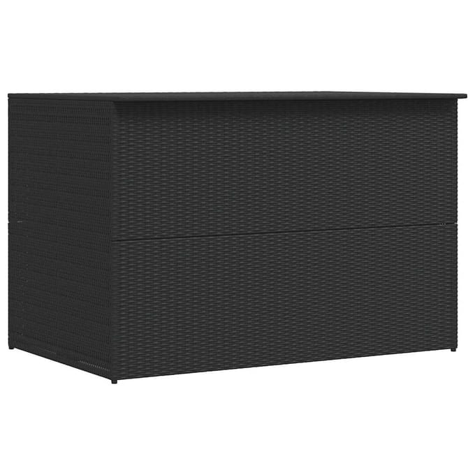 vidaXL - Tuinbox - 150x100x100 - cm - poly - rattan - zwart
