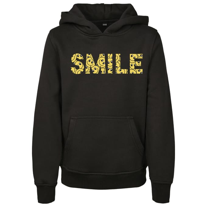 Kinder sweatshirt met capuchon Mister Tee smile box