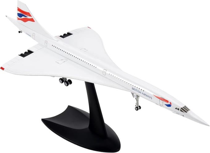 Solidchoice - Modelvliegtuig Concorde Air British 1/200 Collectie
