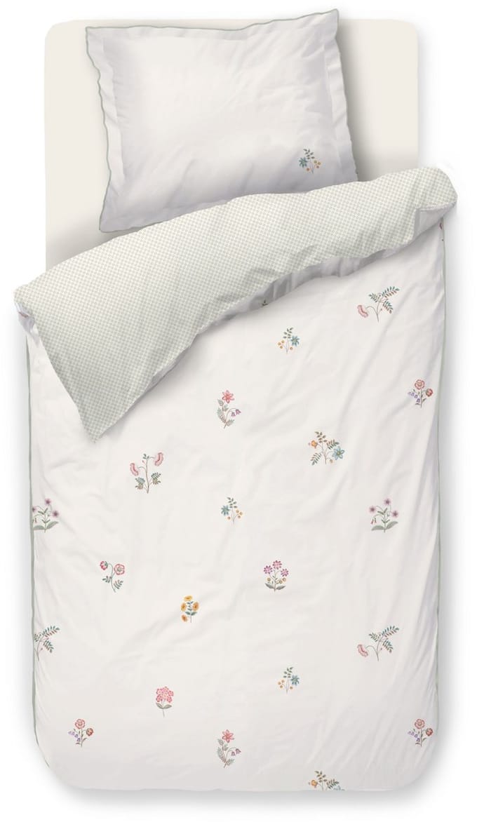 Pip Studio Mughal Flower kussensloop - Gebroken wit - 60 x 70 cm