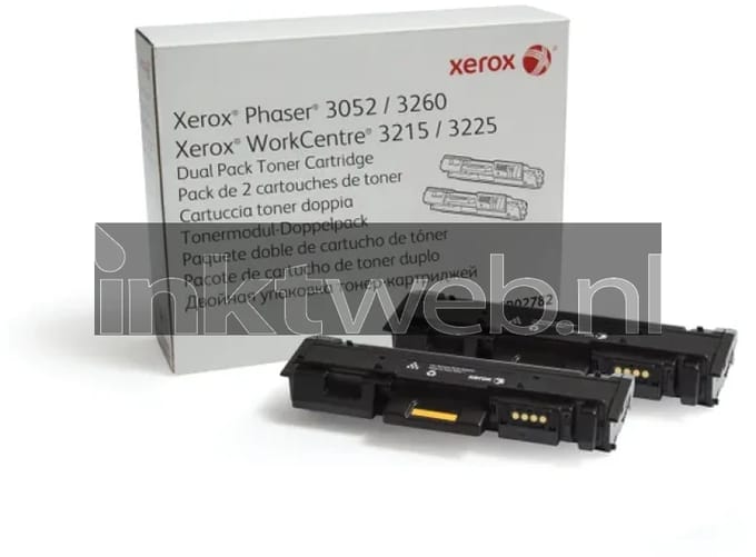 Xerox 106R02782 2-pack zwart (Origineel)