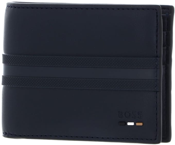 BOSS Kaarthoes Ray 6CC Card Case Dark Blue Donkerblauw