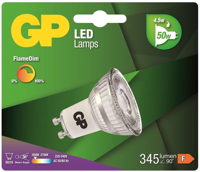 GP Lighting Gp Led Reflector Fd 4,5w Gu10