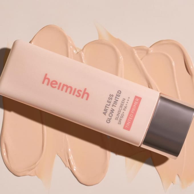 [heimish] Crème solaire teintée Artless Glow Beige brillant SPF 50+ PA+++ 40 ml