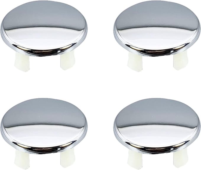 Wastafel Overloop Set - Afvoer Covers - Badkamer Renovatie - Ronde Nette Afwerking - Universele Pasvorm - Chroom