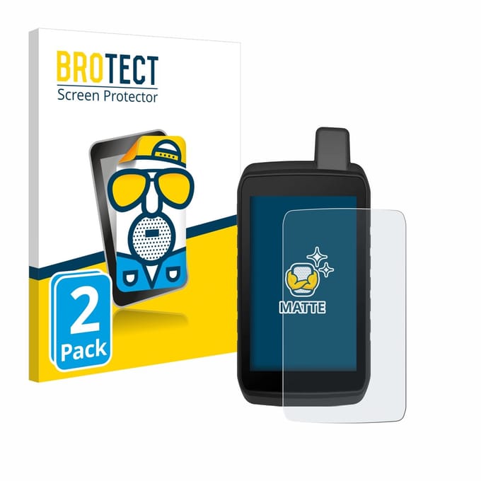 BROTECT - Screenprotector voor Garmin Montana 710 - Folie Beschermfolie matte 2 Stuks