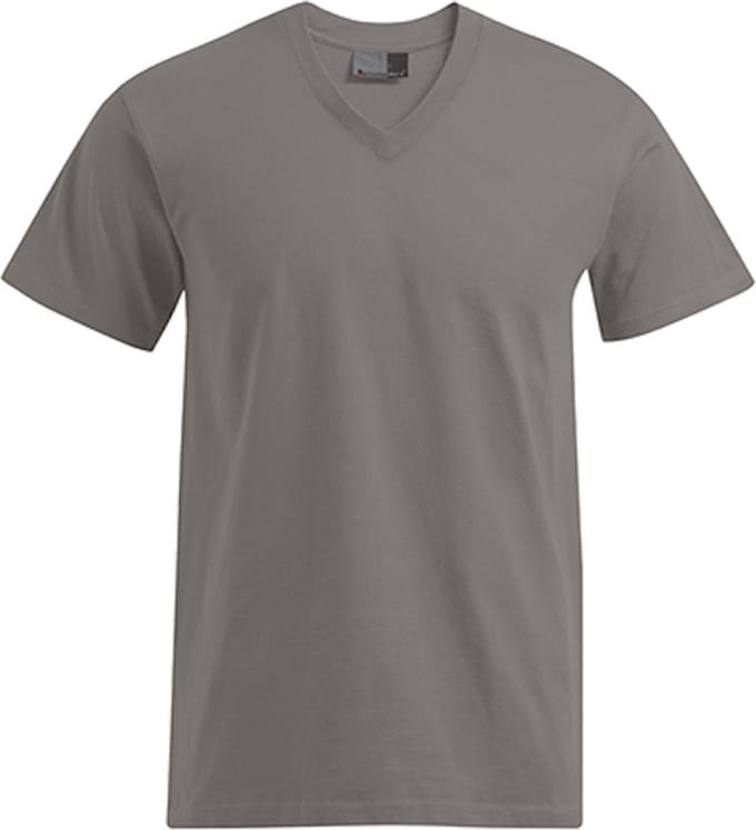 Promodoro Premium V-Neck-T E3025 - New Light Grey (Solid) - S
