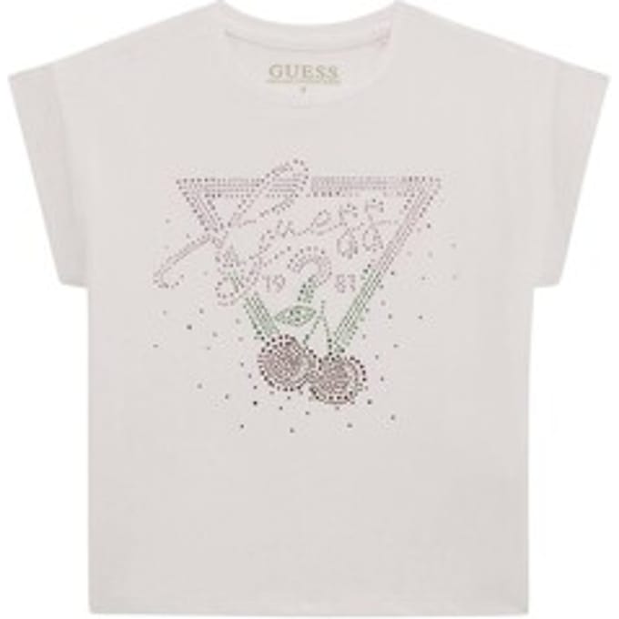 Guess  T-shirt Korte Mouw MIDI T SHIRT