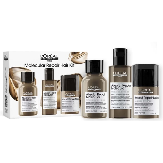 L'Or&eacute;al Professionnel Absolut Repair Molecular Discovery Set Mini 3 st