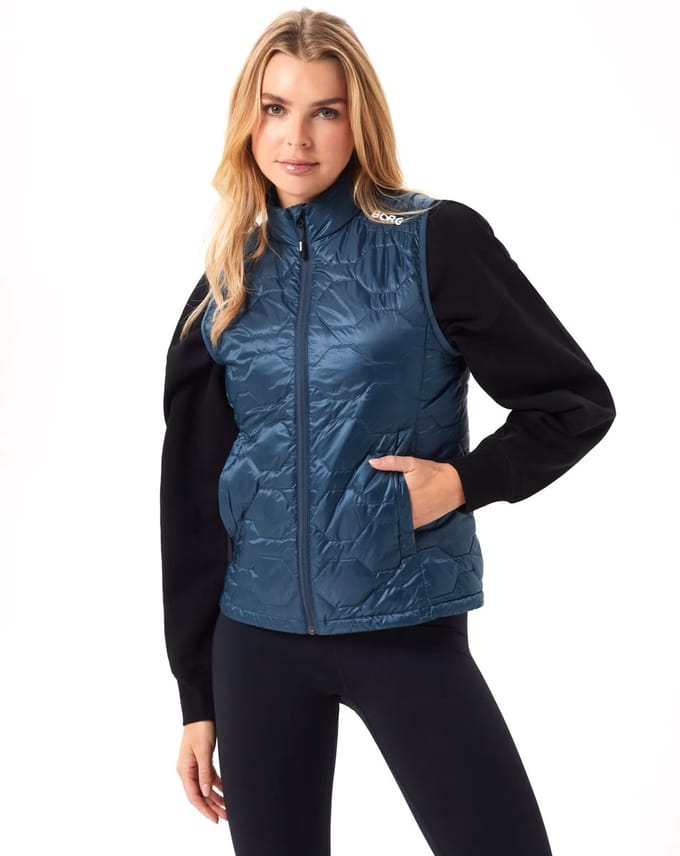 Björn Borg - Dames - Borg Liner Vest - Blauw - Maat S
