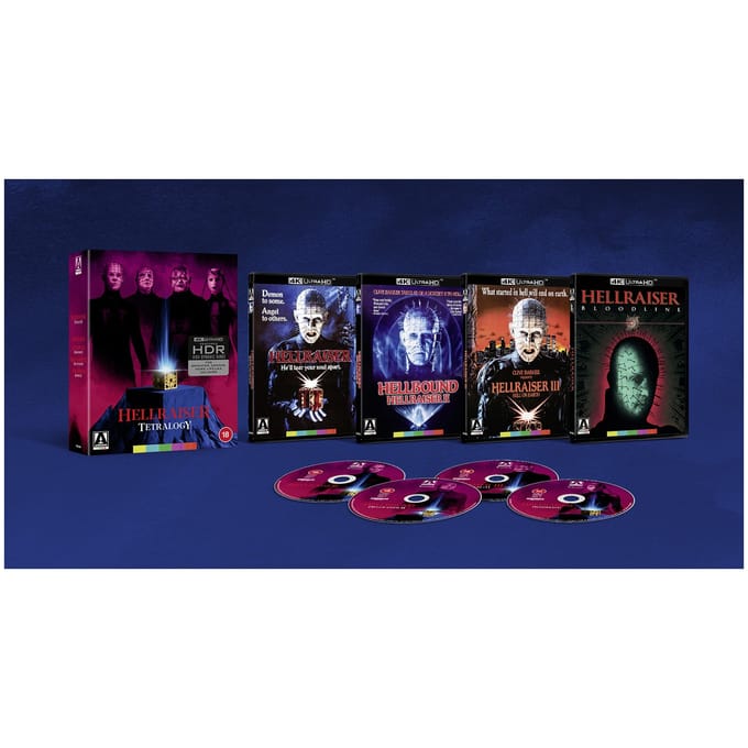 Hellraiser Tetralogy - 4K UHD - Import zonder NL ondertiteling