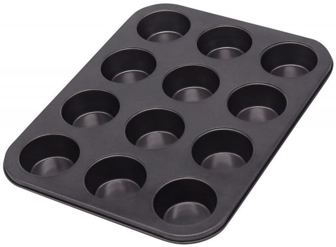 Kinghoff KH-4099 - Muffinbakvorm - Non-Stick - 12 Stuks - 35x26,5x3 cm