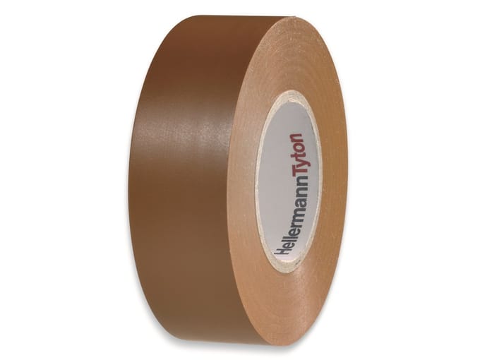 HellermannTyton HTAPE-FLEX15-19x20-PVC-BN (20) 710-00158 Isolatietape (l x b) 20 m x 19 mm 1 stuk(s)