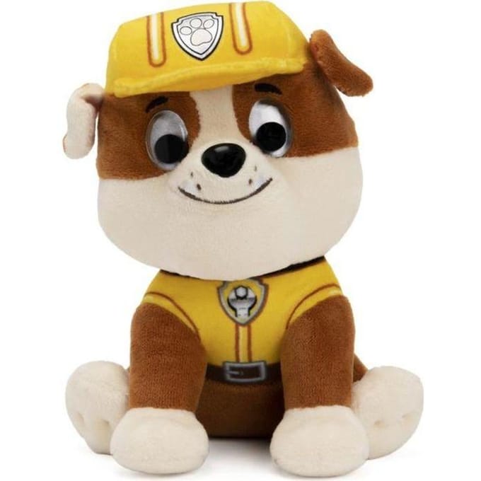 Paw Patrol Pluche - Rubble 15cm Speelfiguren & personages