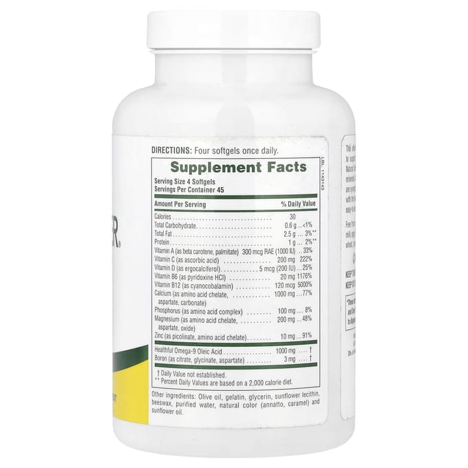 Botkracht met Borium, 180 Softgels