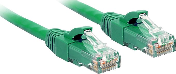 Lindy patch cable - 5 m - green - Groen - 5m