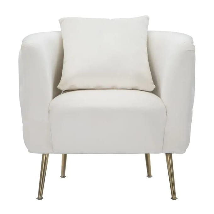Fauteuil Bucarest Crema 76×74×73 cm