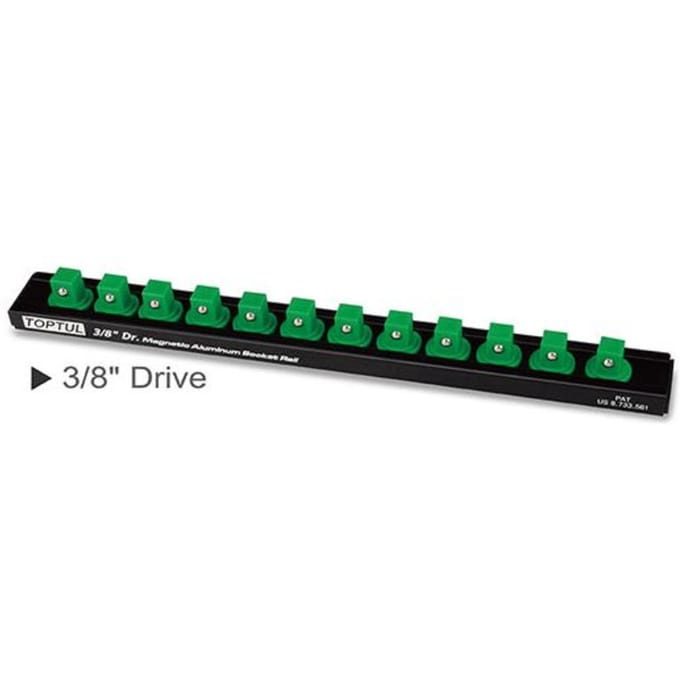 Rail, 3/8 inch vierkant profiel, lengte 260 mm TOPTUL PBKB3B2612