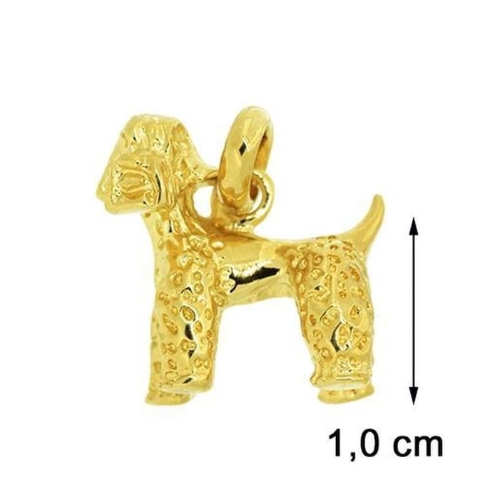Blinx Jewels Vergulden Hanger Poedel