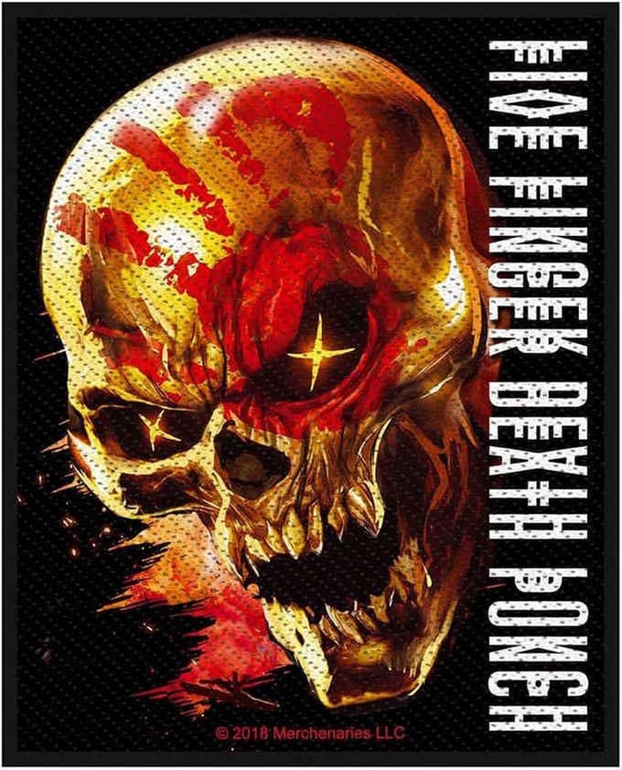Five Finger Death Punch - And Justice For None Patch - Multicolours