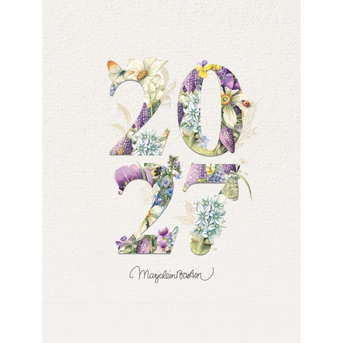 Weekkalender 2027 Marjolein Bastin 165x230mm internationaal