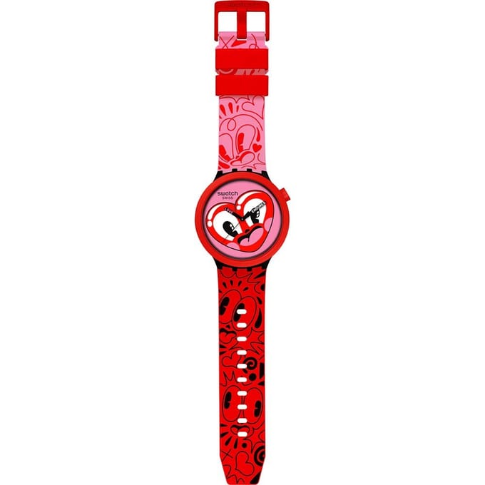 Swatch Big Bold SB05Z103 Hattie's Heart Horloge