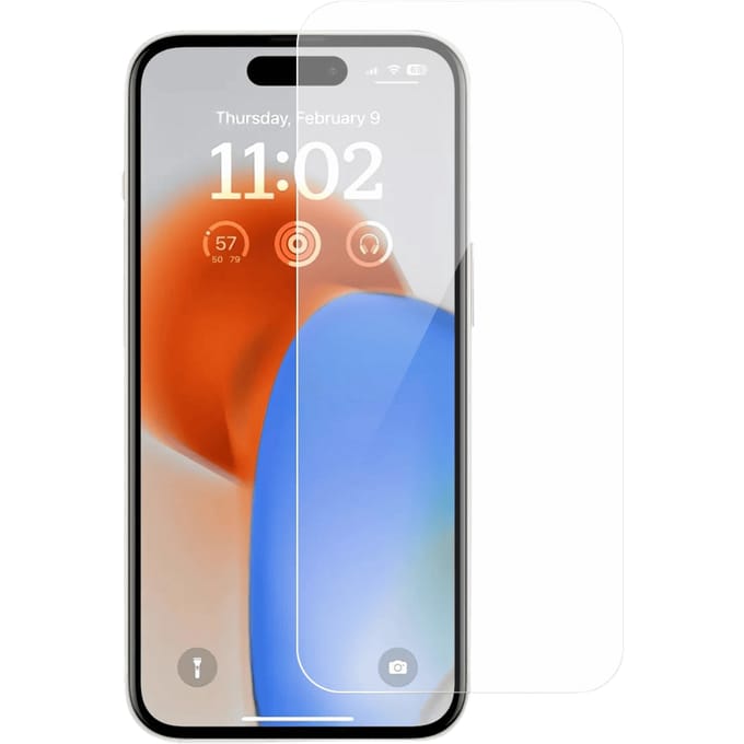 Amorus iPhone 15 Pro Screenprotector Glas  Transparant