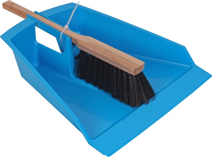 Talen Tools - Bladerenblik - Blauw - Met stoffer