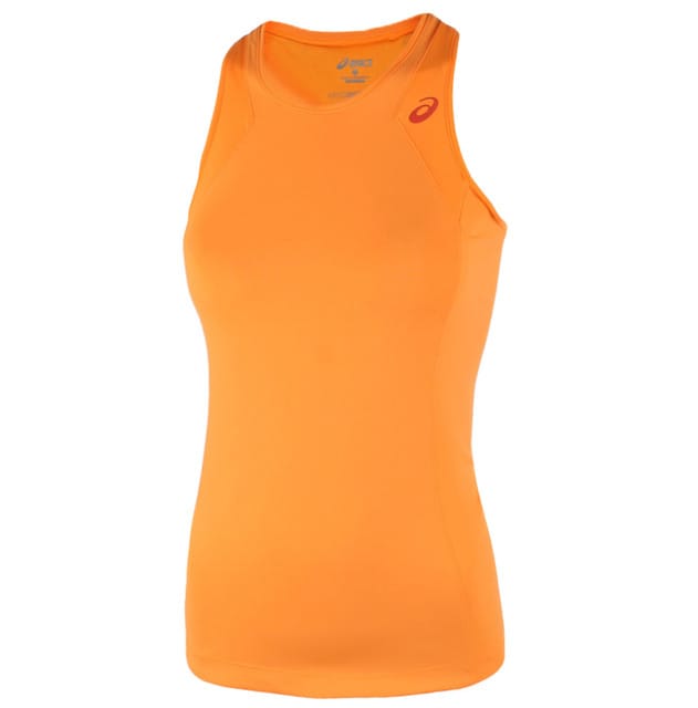 Asics Motion Dry Athlete Tennis Top Dames Oranje