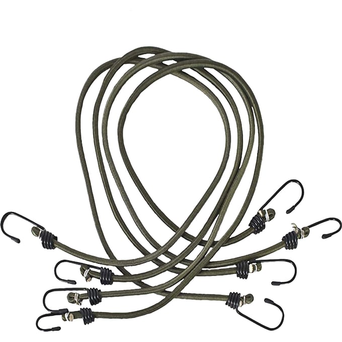 Trespass Bungee Koorden (Pakket van 4) (Olijf)