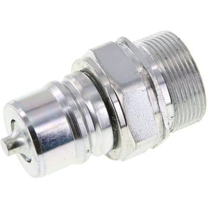 Stalen DN 25 Hydraulische Koppeling Insteeknippel 30 mm S Knelring ISO 7241-1 A/8434-1 D 34.3mm