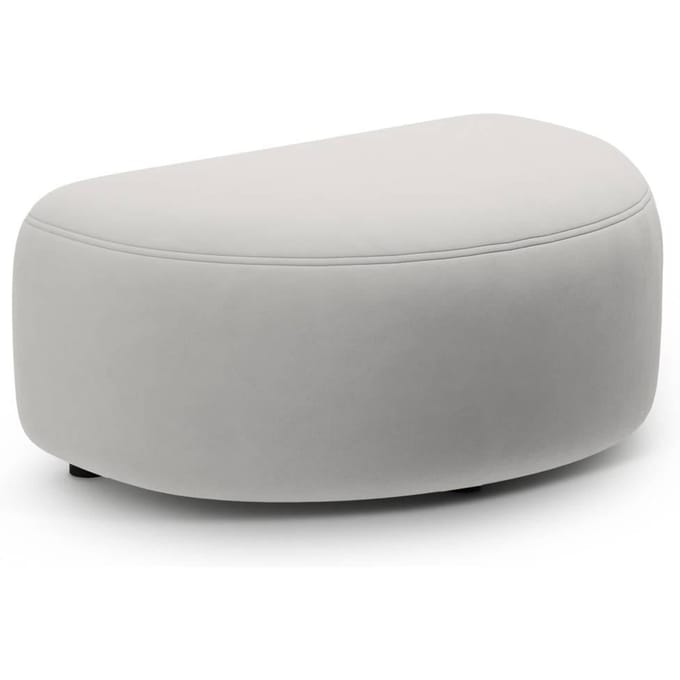 Hocker Kate halfrond velvet | Micadoni