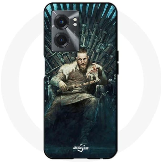 Coque - Maniacase - Realme V23 - Souple - Noir - Vikings Game of Thrones