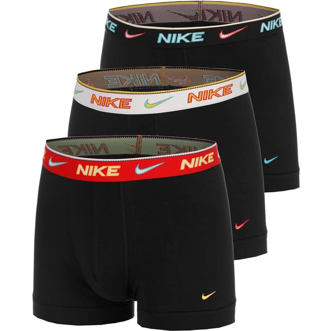 Nike Essential Cotton Stretch Trunk Boxershort Verpakking 3 stuks Heren