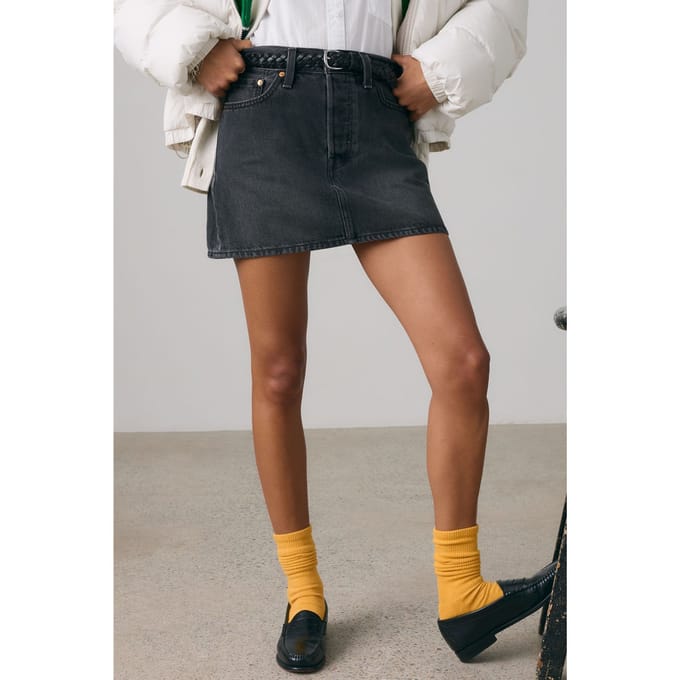 Levi's Icon Skirt Black Taglia: W25 | Minigonne Outlet | Donna | Nero