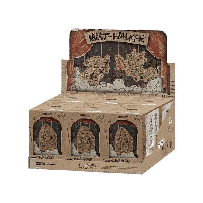 POP MART Hirono Mist-Walker Serie - Pluche Poppetje Hanger Blind Box