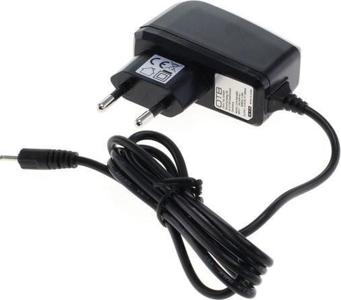 Telefoon oplader 6V / 0,5A / 3W - 2,0mm x 0,5mm voor o.a. Nokia - 1,1 meter