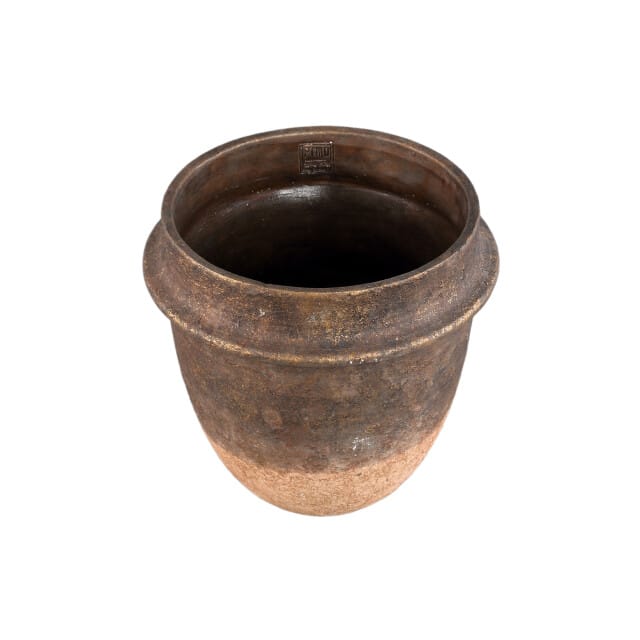 PTMD - Pot Christenee - Grijs - 30x30x30cm