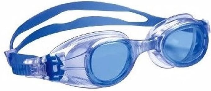 Anti chloor zwembril blauw voor jongens