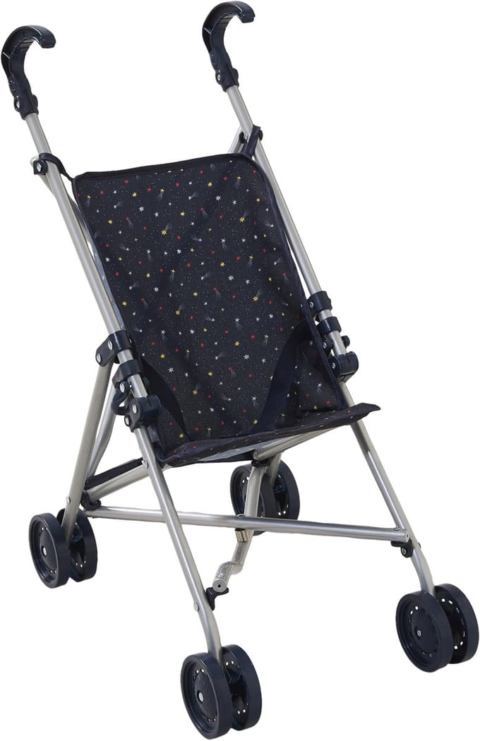 Vertbaudet Rieten kinderwagen voor pop