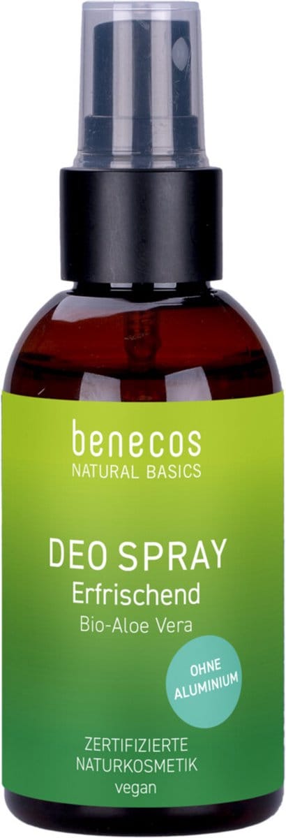 Benecos Natural Basics Deodorant Spray Refreshing Organic Aloe Vera Juice - 75 ml
