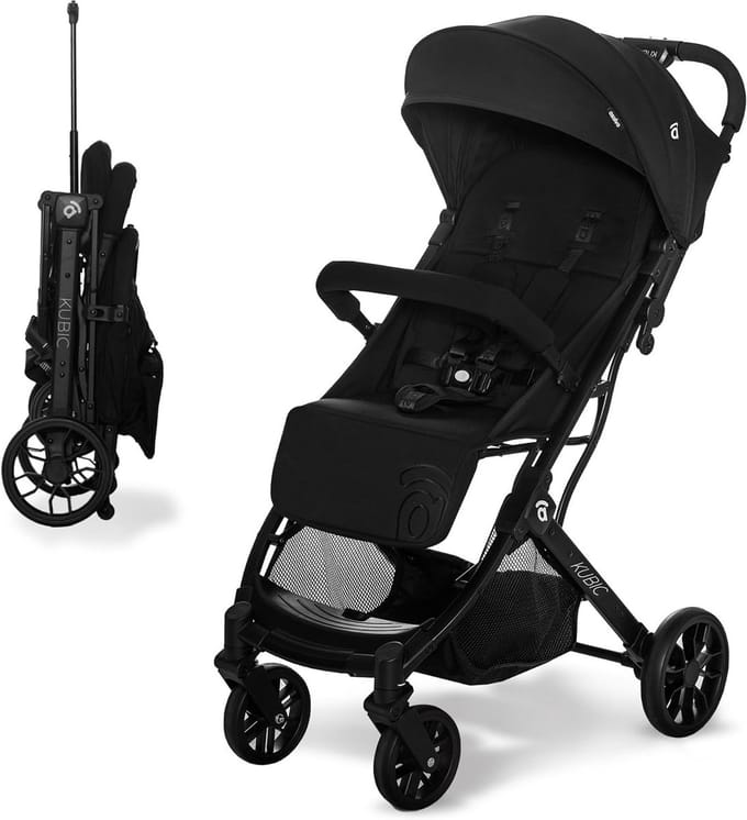 Lichtgewicht Compacte Kinderwagen Inklapbaar Reisklaar Geschikt Vanaf Geboorte